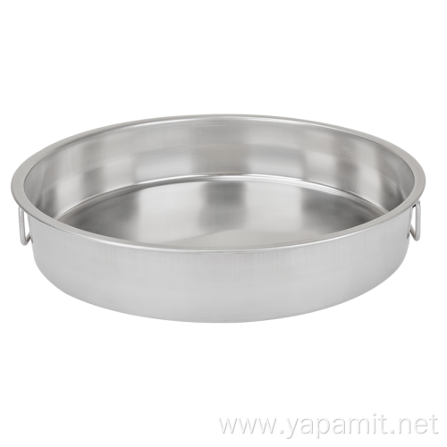 Round Stainless Steel Food Pan